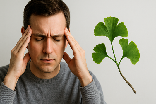 ¿Cuál es el mecanismo de acción del Ginkgo biloba?